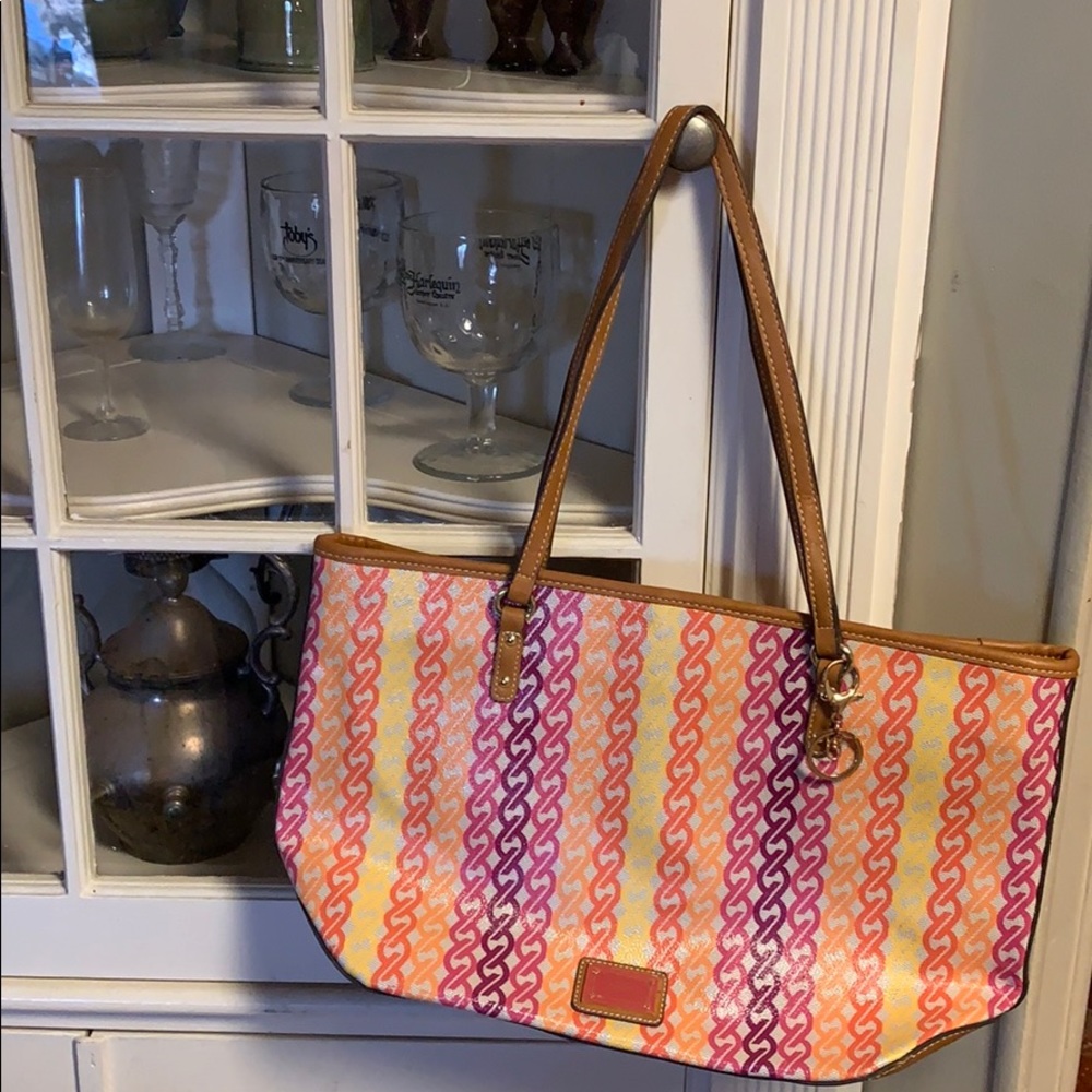 Multi color Nine West tote